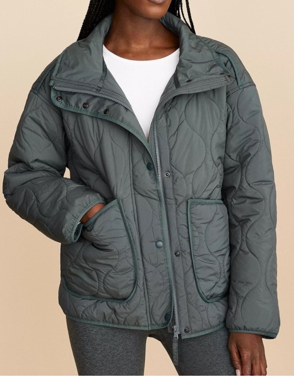 Lou and Grey Quilted Jacket size Large